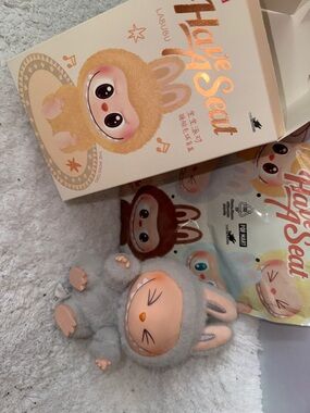 Authentic Labubu HaveASeat Hehe